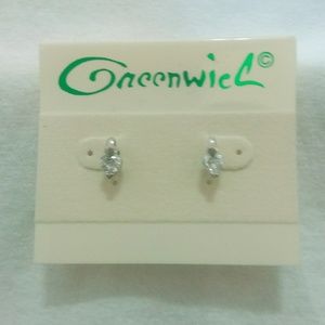 Greenwich Heart Drop Earrings